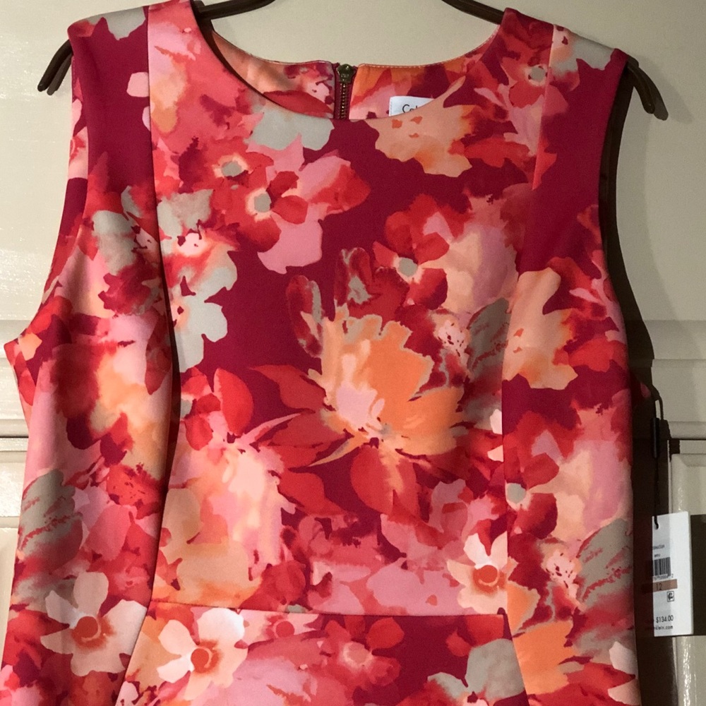 Calvin Klein Floral Dress